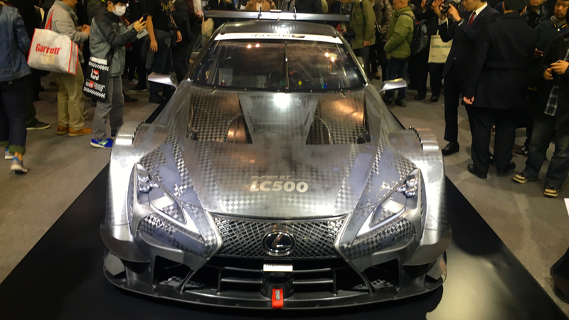 Illustration for article titled Lexus Brought Carbon Fiber Race Cars And Nothing Else To Tokyo Auto Salon